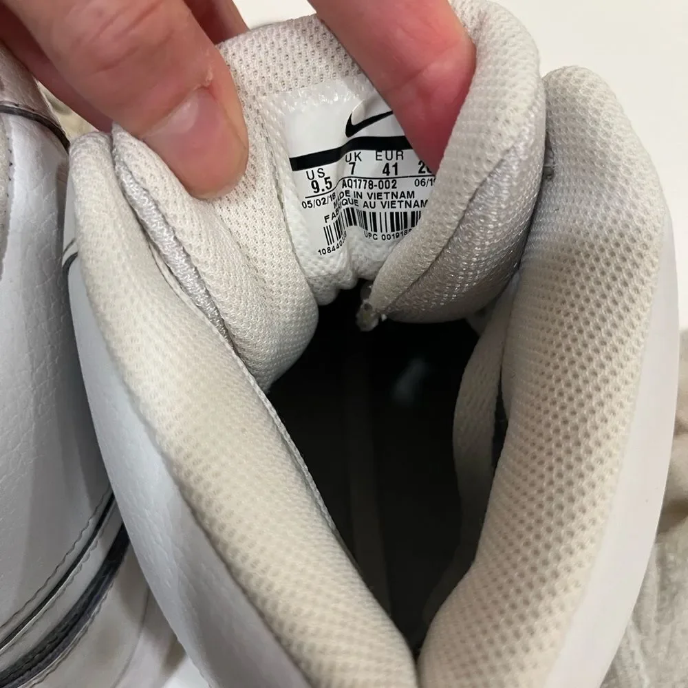 Nike White and Gray Sneakers